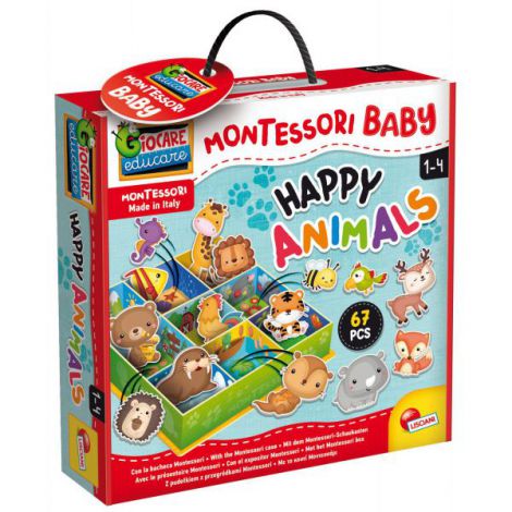 Lisciani Cutie Montessori Animale - Joc Educativ