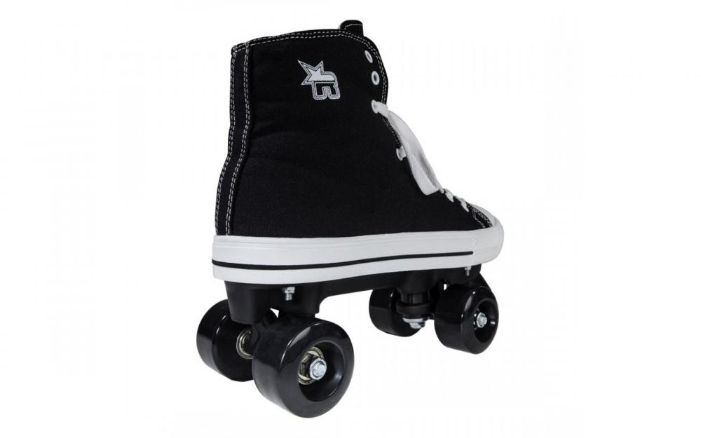 Rookie Canvas High Negre 35 | Confort & Stil