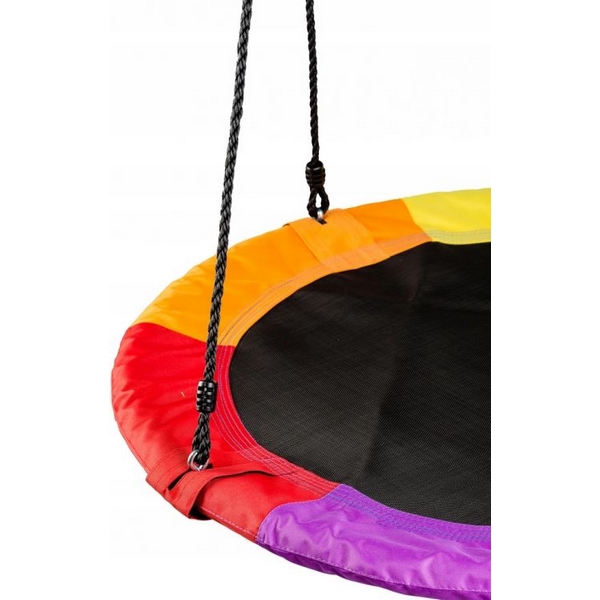Leagan rotund Ecotoys, multicolor, rezistent