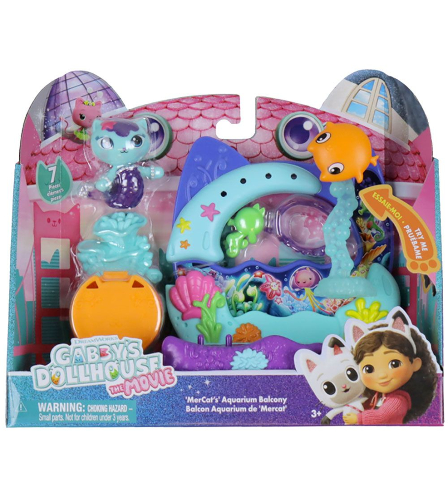 Set Acvariu Mercat Gabby's Dollhouse Spin Master