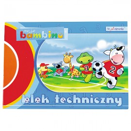 Bloc Carton A4 180g/m² 10F - Moje Bambino