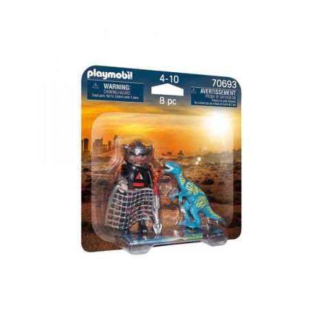 Set Playmobil Dinozaur & Cercetator PM70693