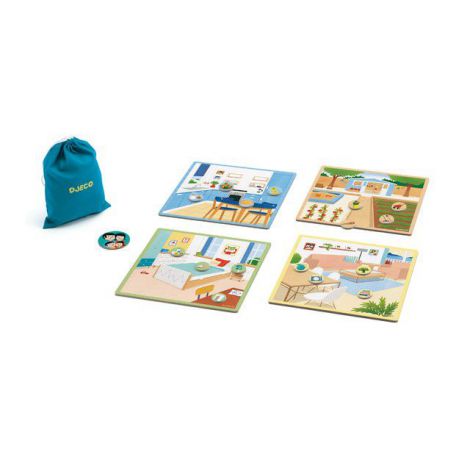 Joc Djeco Memorie Ce lipseste? - Educativ +5 ani - imagine 2