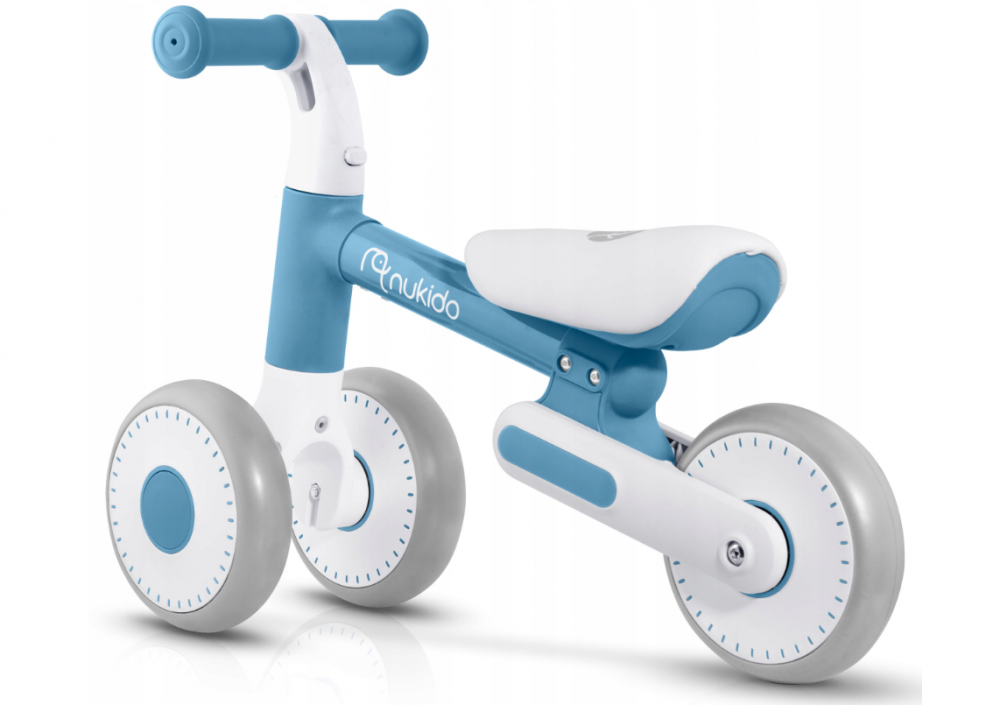Bicicletă Echilibru Nukido Albastru | Pentru Dezvoltare - imagine 8