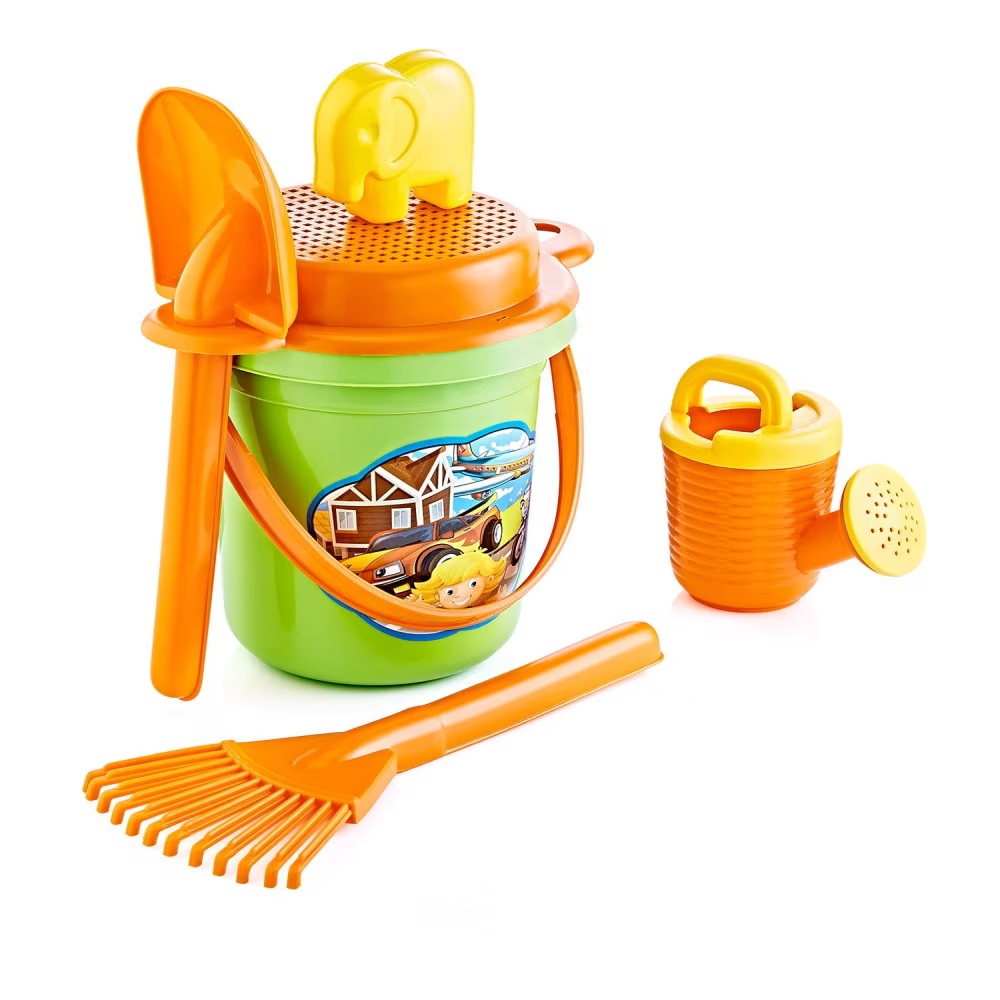 Set joaca nisip Lux Beach Green | Guclu Toys