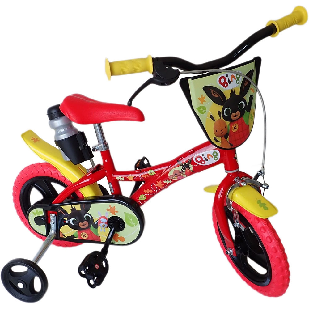 Bicicleta Dino Bikes Bing 12 inch cu Roti Ajutatoare - imagine 2