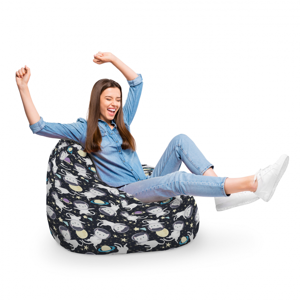 Fotoliu Puf XL Pisici Updeco | Relaxare & Design