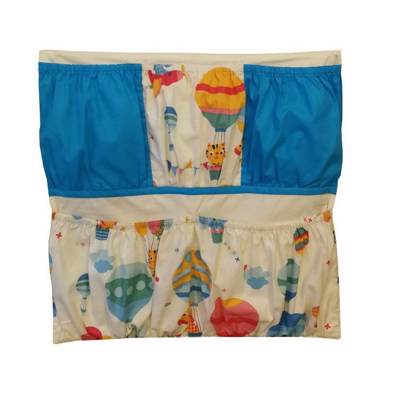Organizator Pătuț Balonașe KidsDecor, Bumbac, 35x50 cm