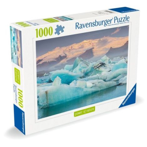 Ravensburger Puzzle Lac Glaciar Islanda 1000 piese - imagine 2