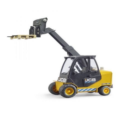 Bruder Telehandler JCB cu Palet - Jucărie Construcții - imagine 2