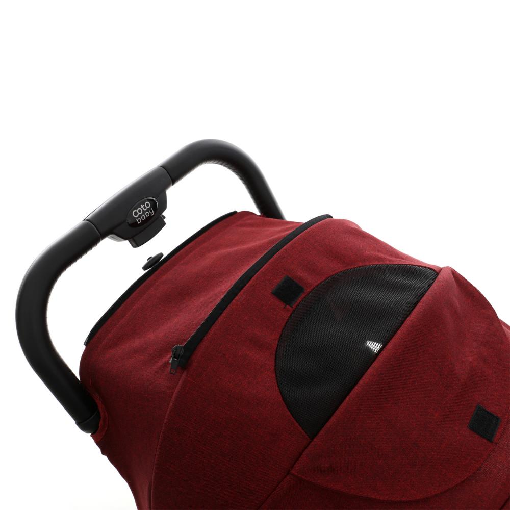 Carucior Sport Coto Baby Riva Red, 7 kg Ultrausor - imagine 3