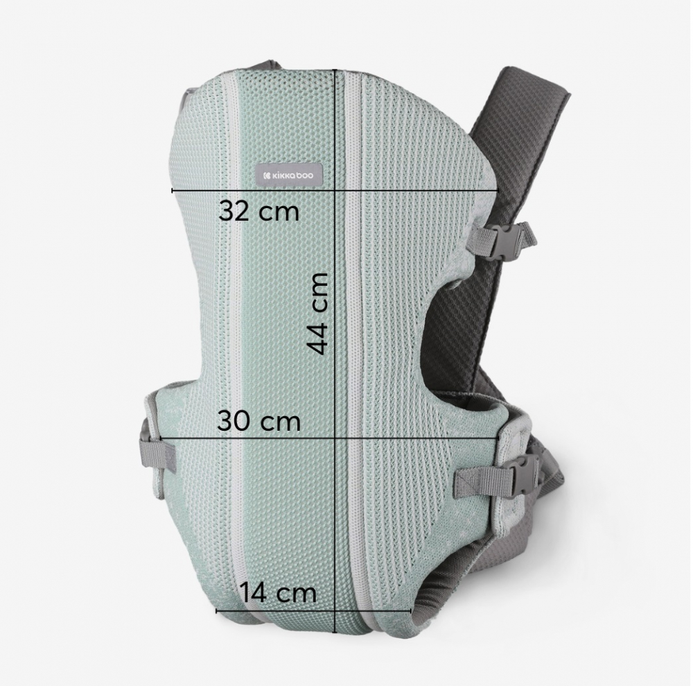 Marsupiu KikkaBoo Gwen Fly ergonomic 3 pozitii - imagine 3