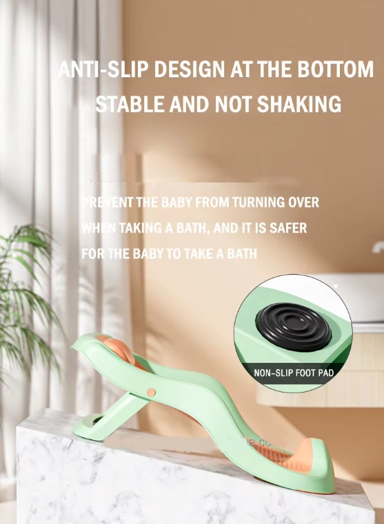 Suport Anatomic Little Mom Royal Grey pentru Baie Sigură - imagine 10