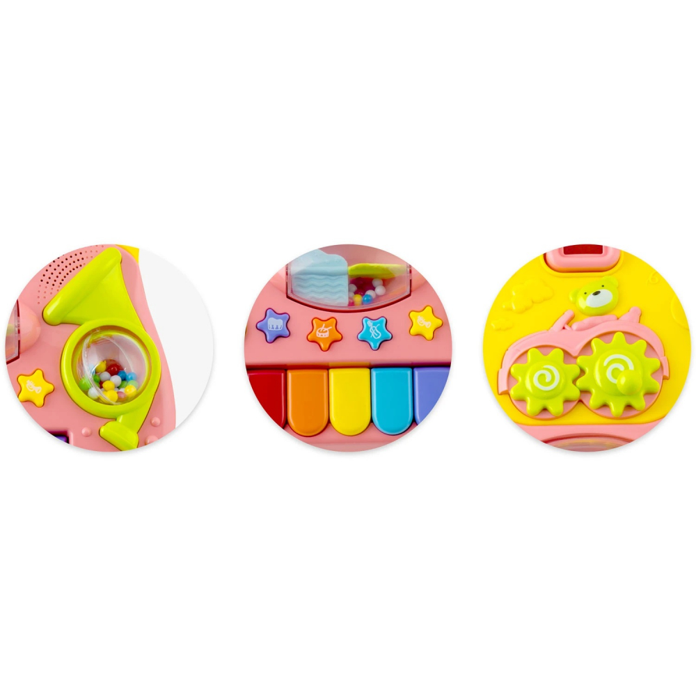 Antepremergator Ricokids 2in1 Roz, Educativ - imagine 5