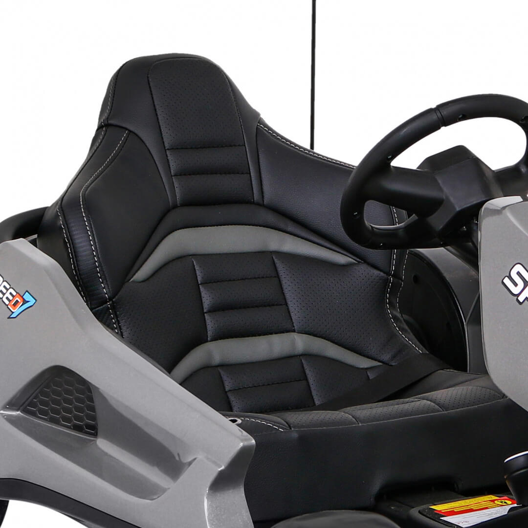 Kart Electric Drift King 24V Gri - Autokids - imagine 7