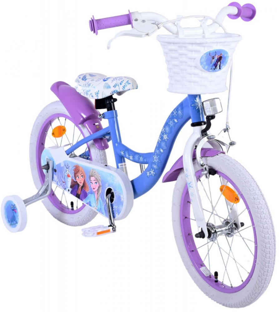Bicicleta EL Disney Frozen 16 inch cu accesorii - imagine 4