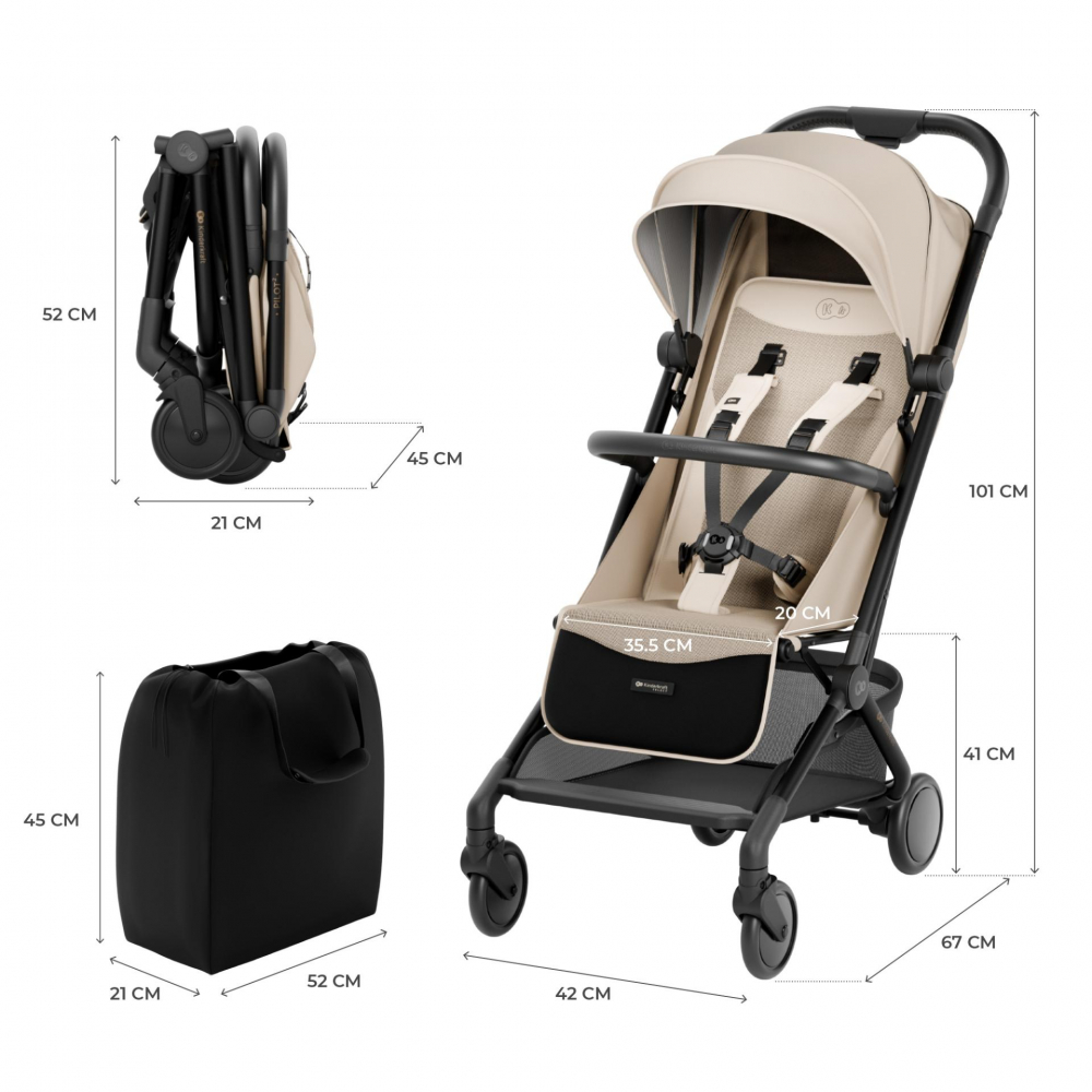 Carucior Sport KinderKraft Pilot 2 Pliere Compacta
