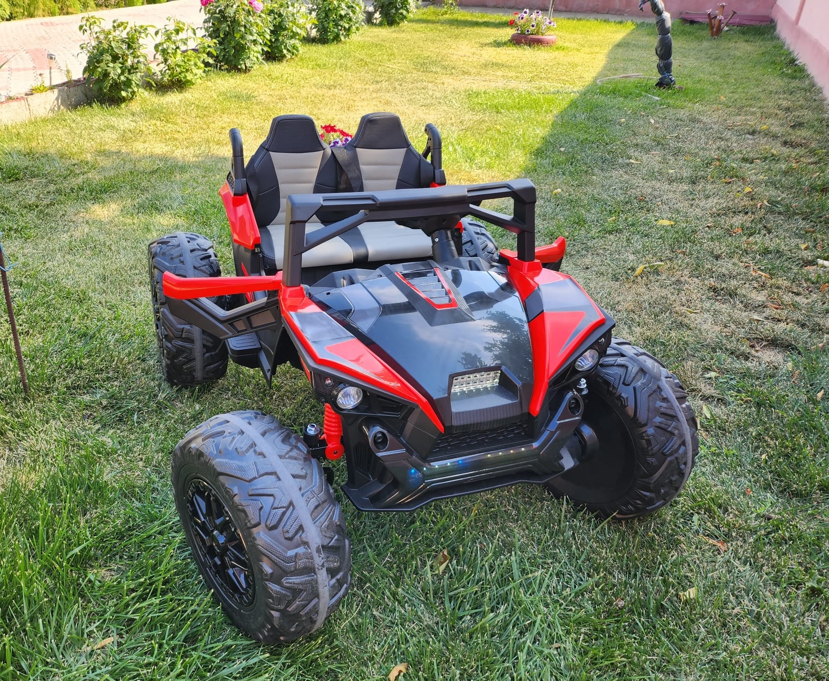 UTV Electric 2 Locuri 24V 4x4 Rosu Autokids