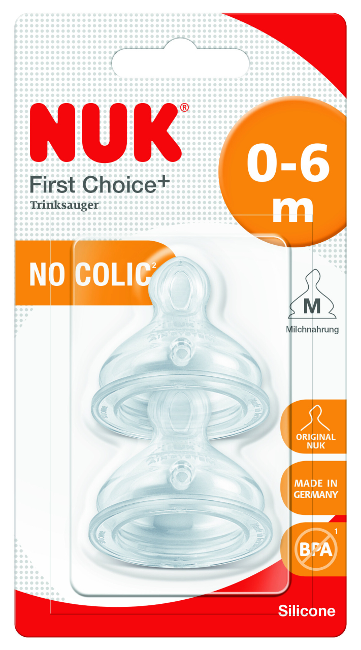 Tetina NUK First Choice Silicon 0-6 luni