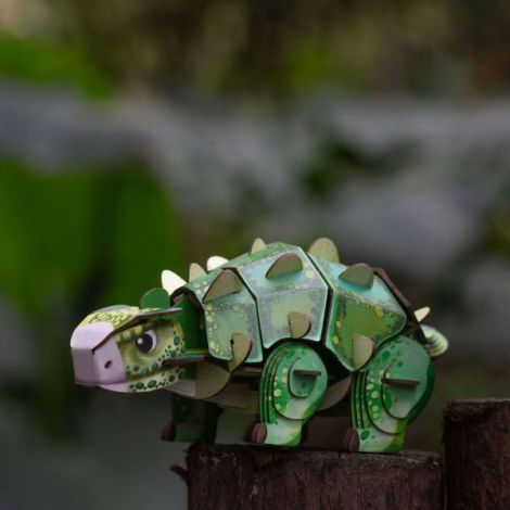 Puzzle 3D Sunet Ankylosaurus Mieredu - imagine 7