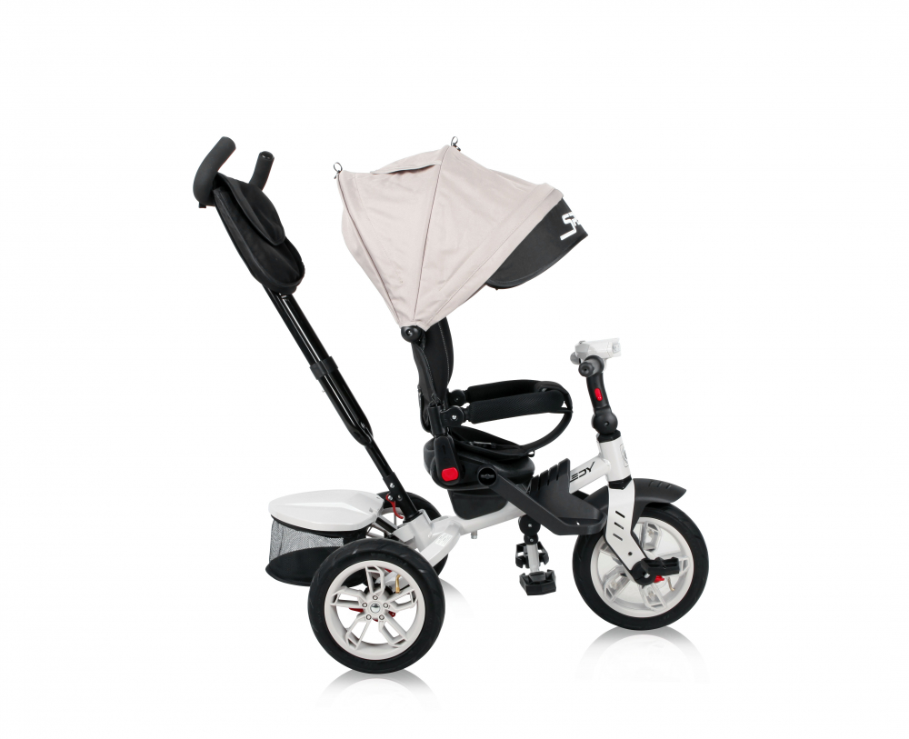 Tricicleta Lorelli 4 în 1 Speedy Air IvoryBlack