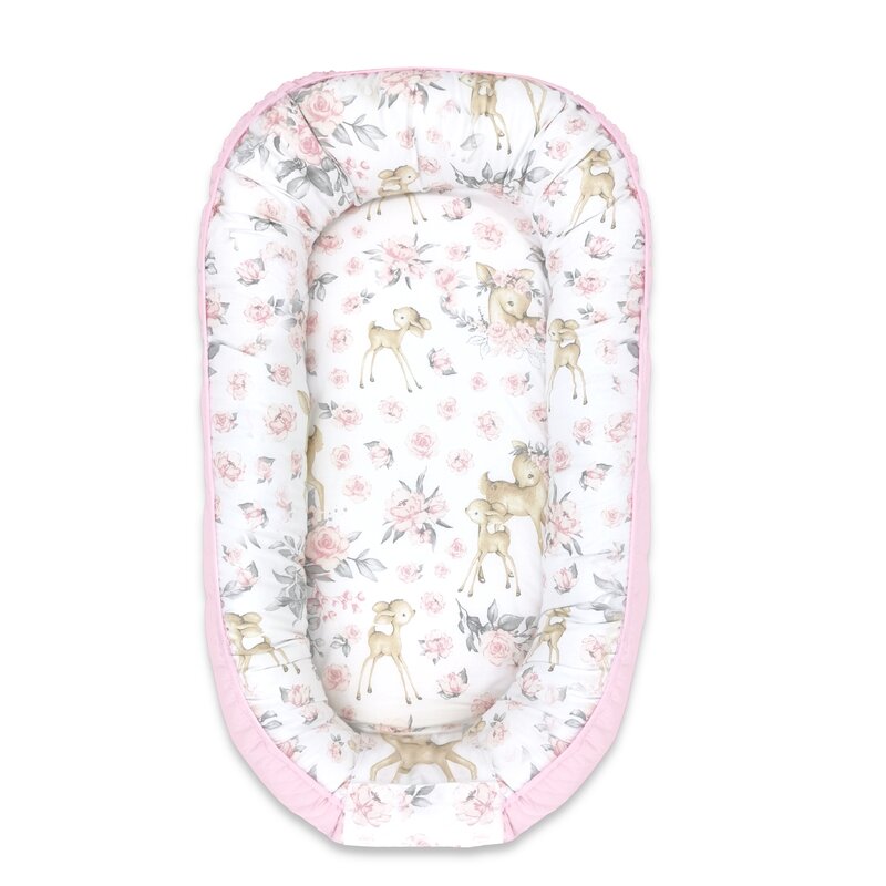 Cosulet MimiNu Baby Nest Sweet Deer Pink 105x66