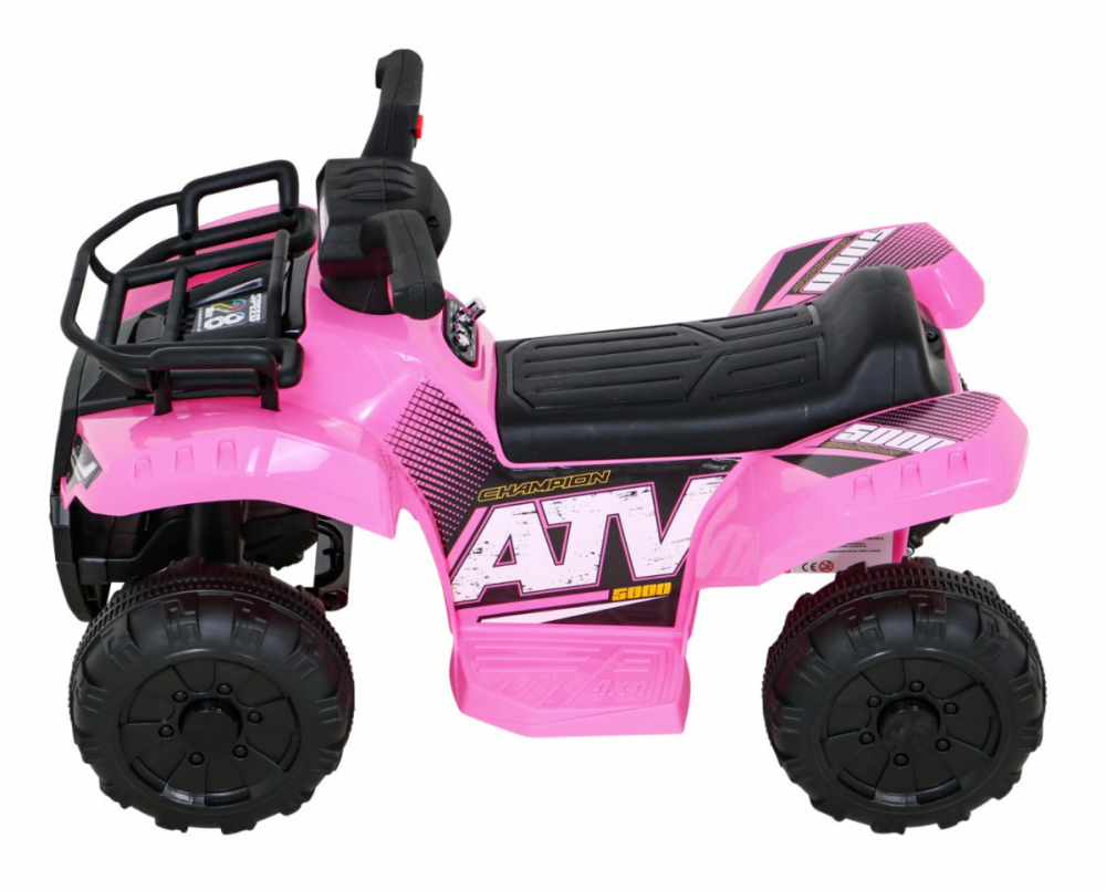 ATV Electric Ramiz Storm Pink pentru Copii - imagine 7