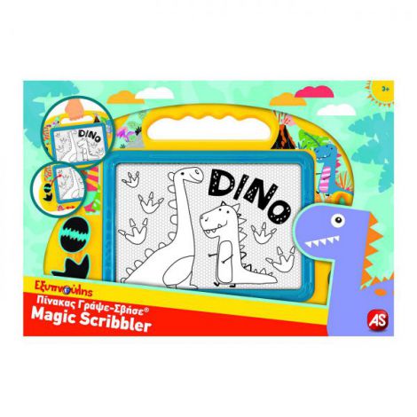 Tabla Magnetica Magic Scribbler Dino Artgreco - imagine 5