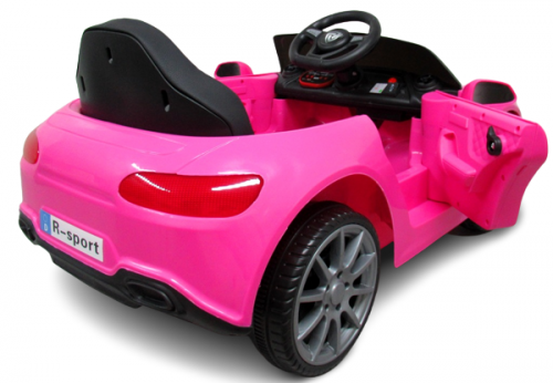 Mașinuță Electrică Cabrio B4 Roz Copii - imagine 4