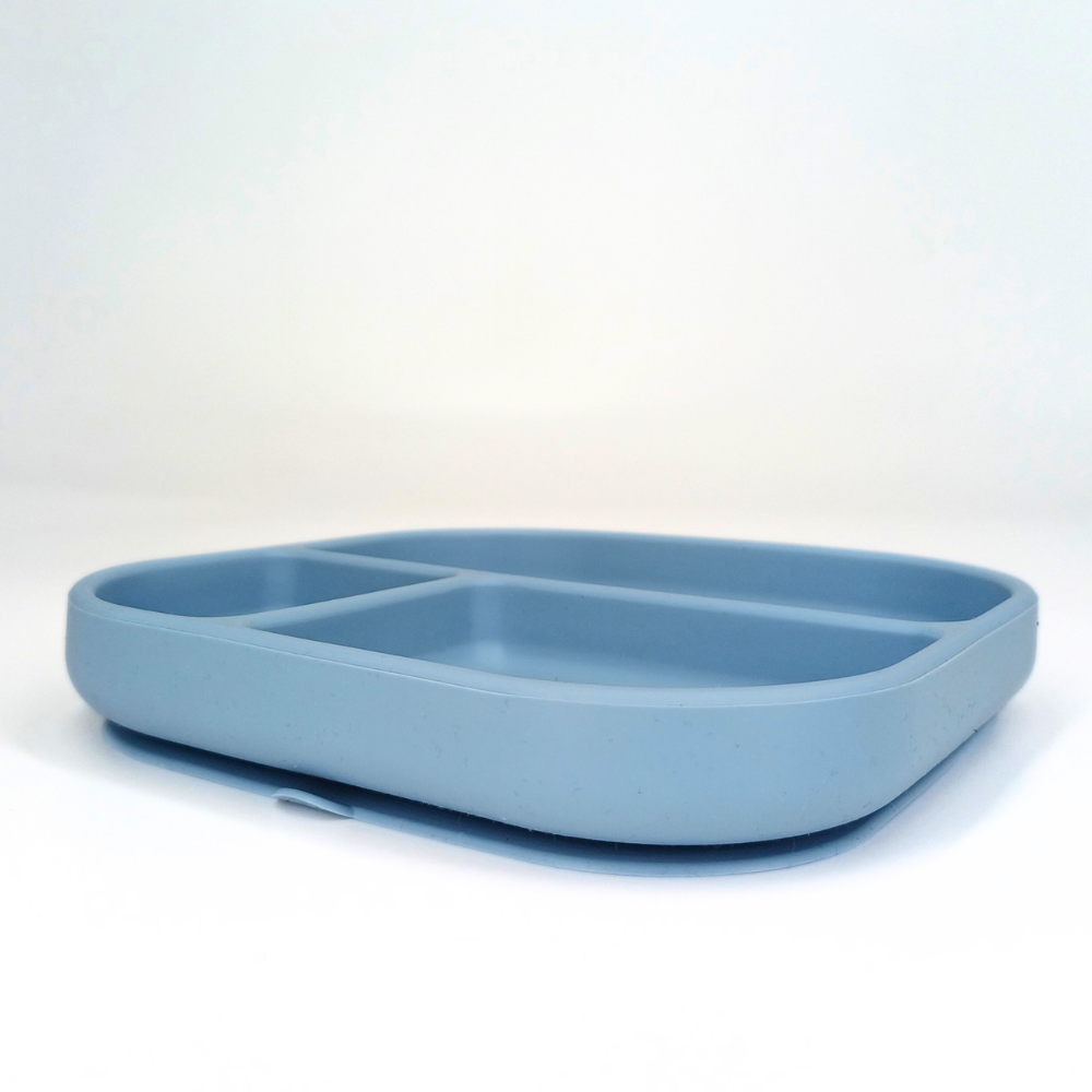 Farfurie Silicon Coccorito Blue | Antiderapă - imagine 2