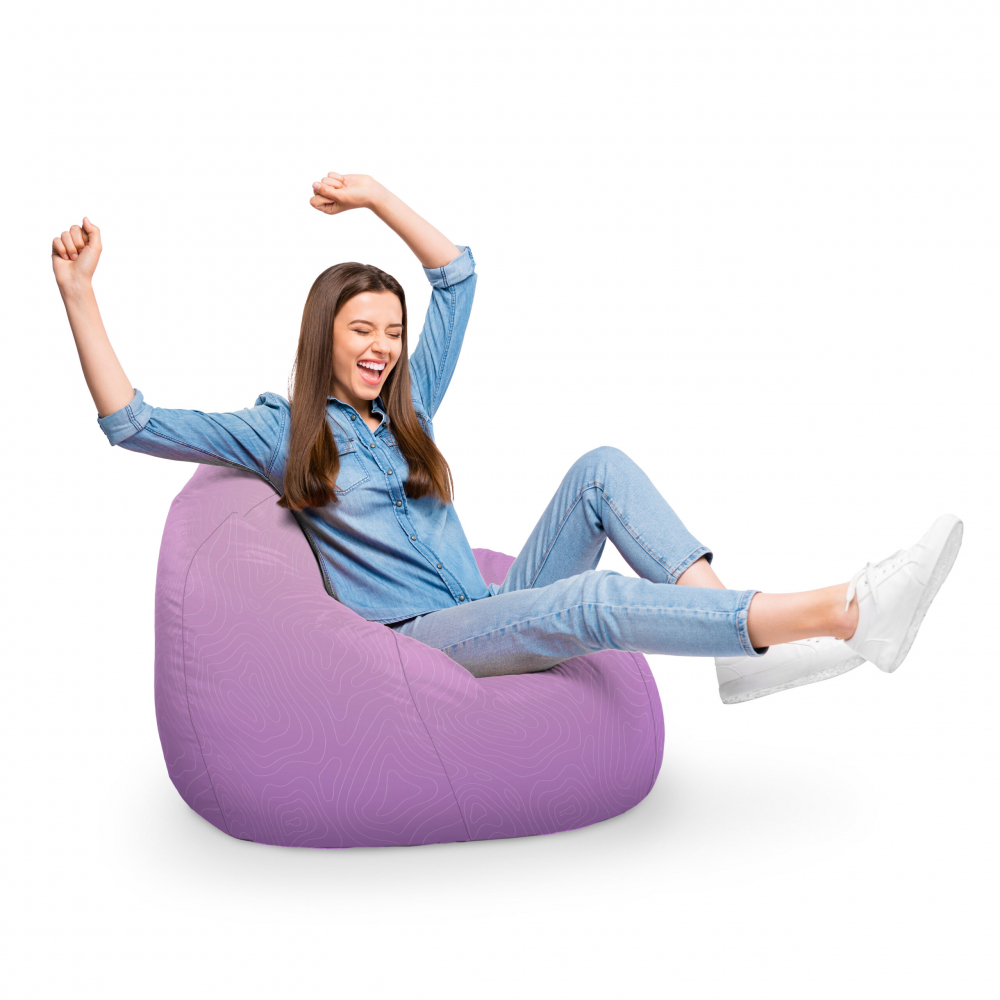 Fotoliu Puf Updeco Para XL Mov - Relaxare & Gaming