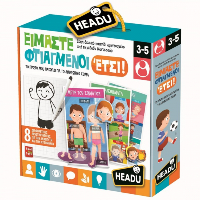 Joc Educativ Corpul Uman Headu | Pentru Copii