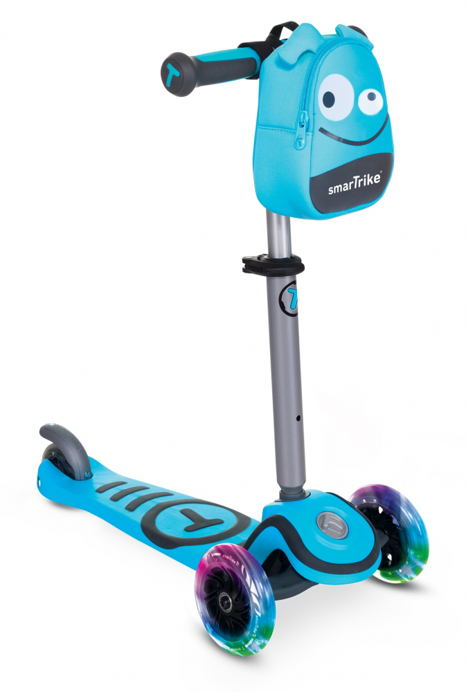 Trotineta SmarTrike T1 Albastru cu Scaun - imagine 2