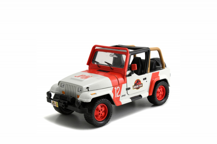 Jadatoys Jeep Wrangler Jurassic World 1:24 Metal