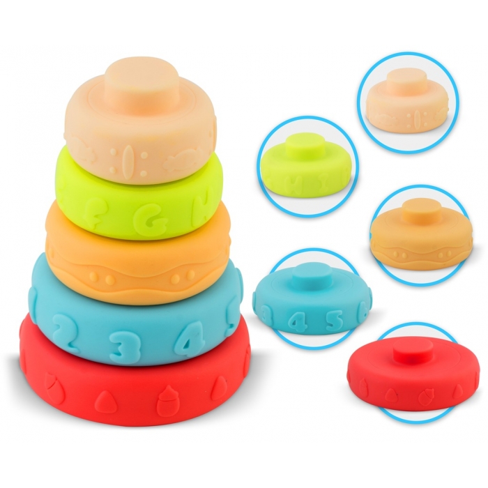 Jucărie baie Ricokids RK-756, forme și culori - imagine 7
