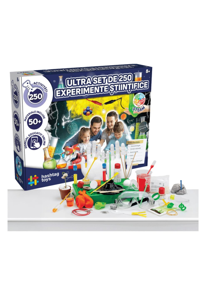 Set 250 Experimente Viva toys - Invata Jucandu-te