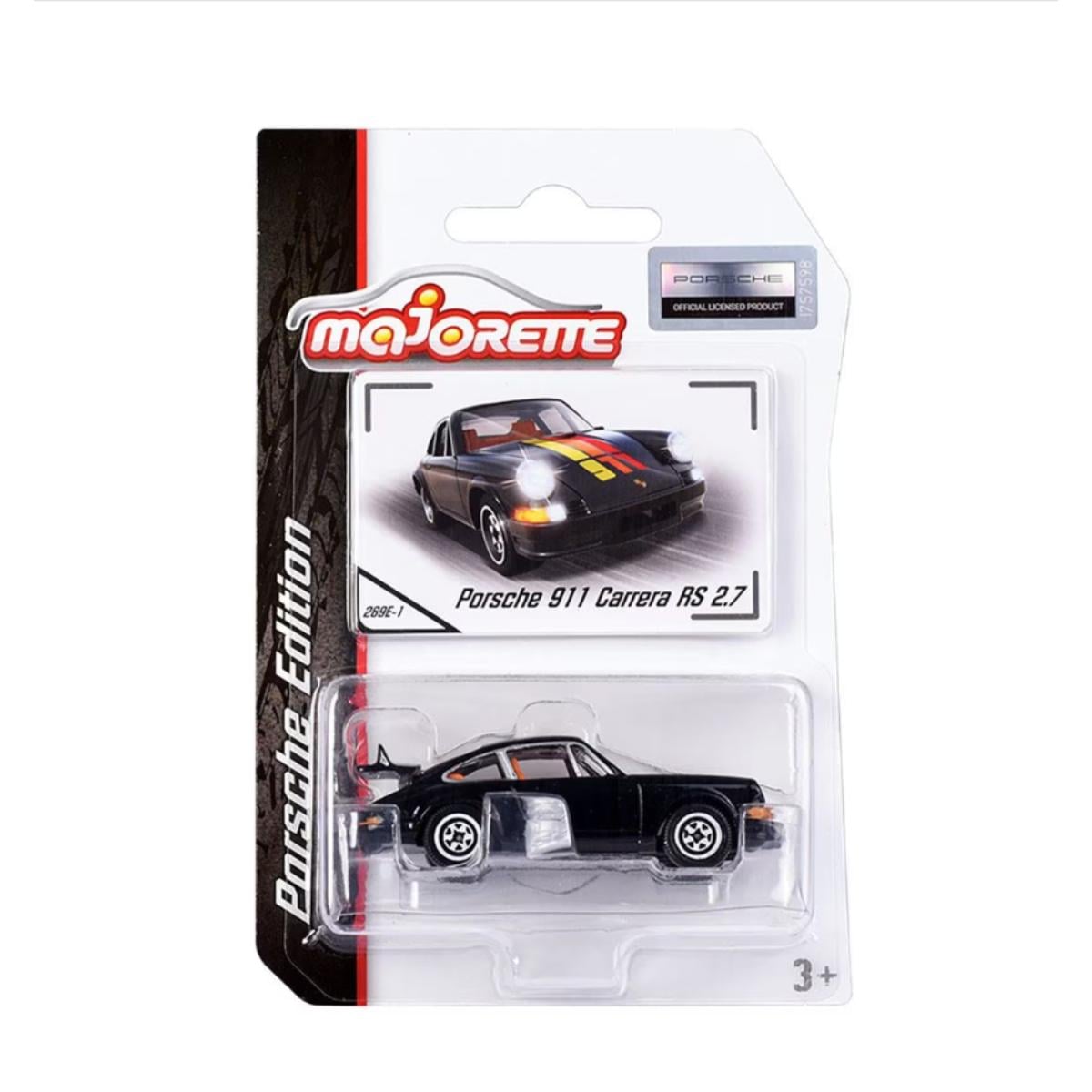 Majorette Porsche 911 RS 2.7 Metal, Negru