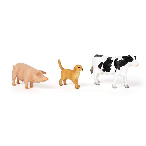 Set de joacă Ferma Small foot, cu figurine - imagine 5