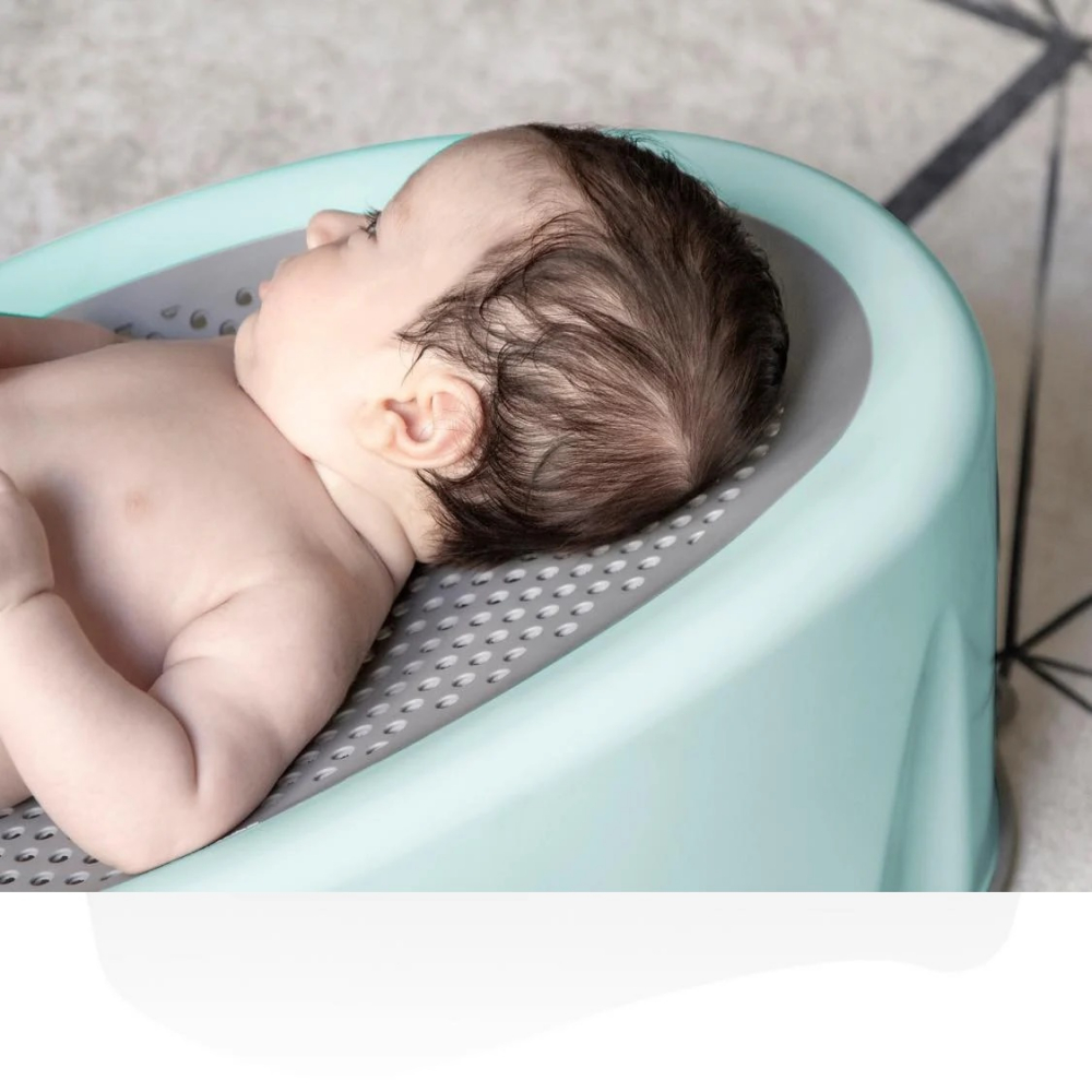 Suport Baie BabyJem Mint Siguranță și Confort - imagine 3