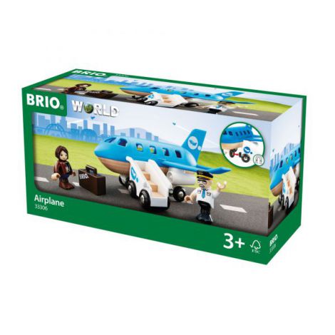 Avion 33306 Brio cu Figuri și Accesorii