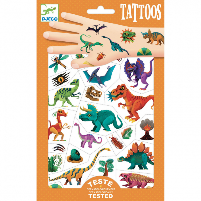 Tatuaje Metalice Djeco Dinozauri