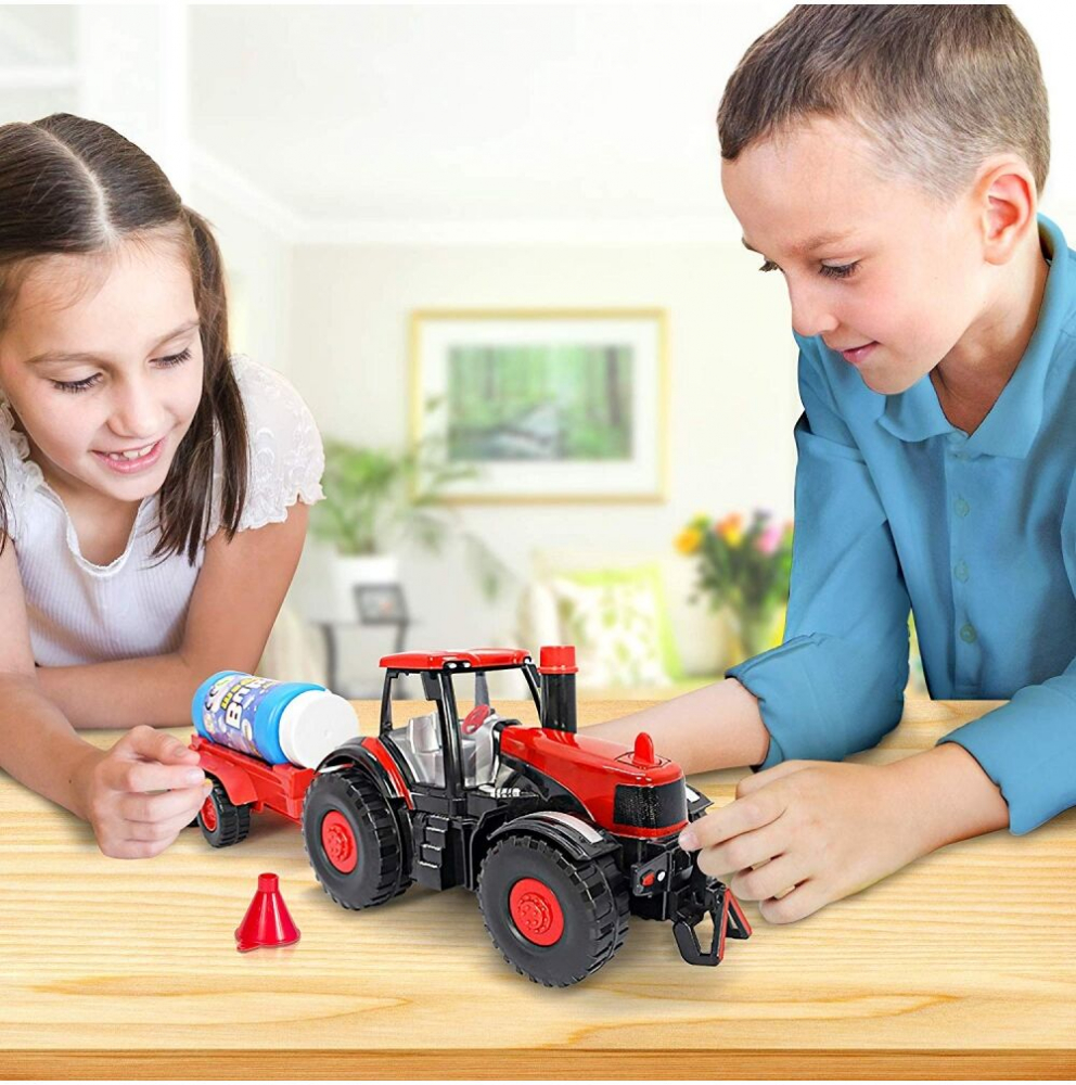 Tractor cu Baloane de Săpun Malplay | Jucărie Exterior - imagine 7