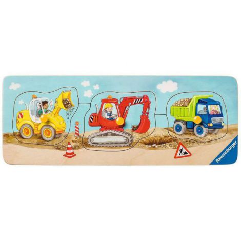Puzzle Lemn Utilaje Ravensburger - Educativ 6+ - imagine 2
