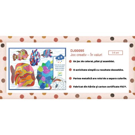 Joc Creativ Ocean Djeco In Valuri | 3-6 ani - imagine 5