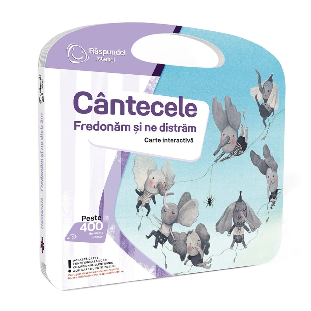 Carte Interactivă Raspundel Istetel - Cantece și Distracție
