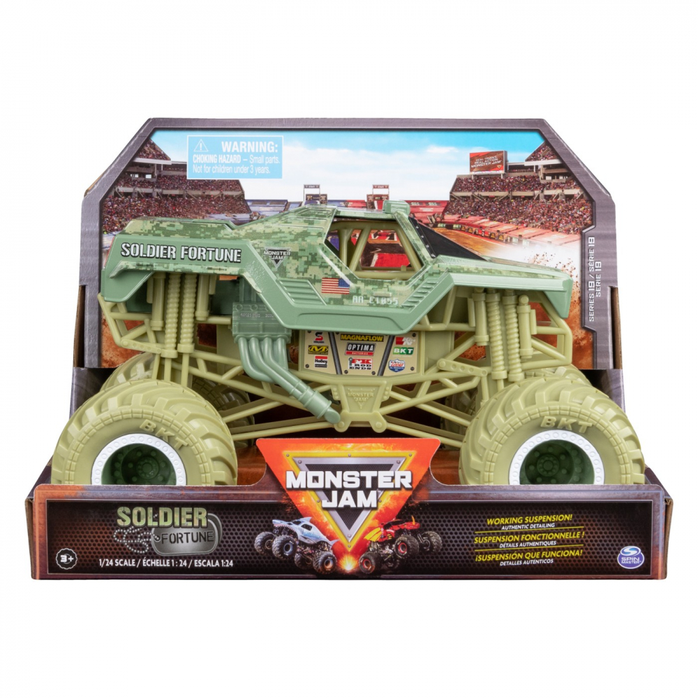 Monster Jam Soldier Fortune 1:24 Spin Master