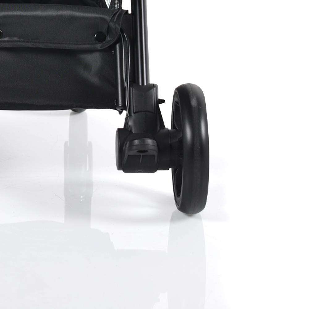 Carucior Cangaroo Easy Fold Gri, Aluminiu, Pana la 22kg - imagine 4