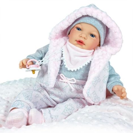 Papusa Nines D'Onil Snow cu sunete si miros vanilie