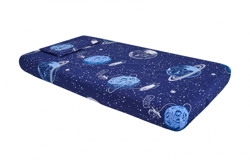 Lenjerie patut SomnArt Comete Cosmos 120x60