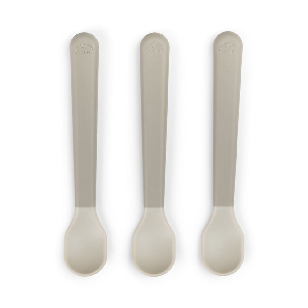 Set 3 Lingurițe Done by Deer Easy-Grip Sand